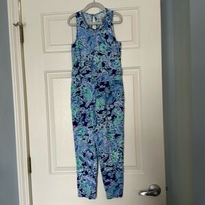 Lilly Pulitzer jumpsuit size M (6-7)